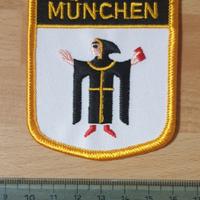 Toppa Patch Termoadesiva MUNCHEN MONACO 6cm x 7cm