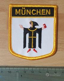 Toppa Patch Termoadesiva MUNCHEN MONACO 6cm x 7cm