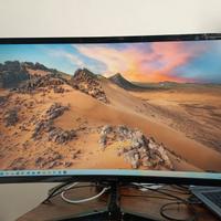 Monitor Curvo Samsung 24" Full HD 75Hz (FreeSync)