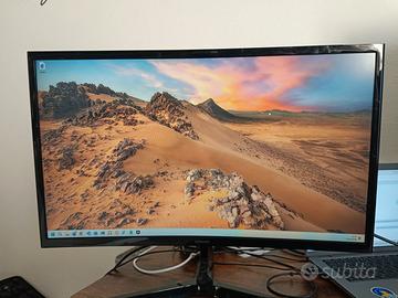 Monitor Curvo Samsung 24" Full HD 75Hz (FreeSync)
