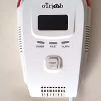 Rilevatore fughe di gas combustibile