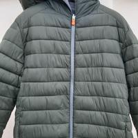 Piumino 100% ,double face verde .Save The Duck.