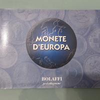Album Figurine Monete d'Europa Bolaffi incompleto