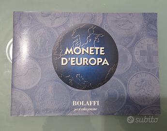 Album Figurine Monete d'Europa Bolaffi incompleto