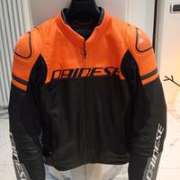 Giacca Dainese Agile nera-arancione tg.50