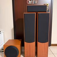 Impianto Dolby Surround 5.1 Yamaha + Sinto Amplif.