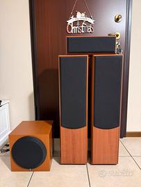 Impianto Dolby Surround 5.1 Yamaha + Sinto Amplif.
