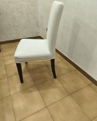 4 sedie Ikea sfoderabile 