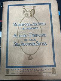 Scrittori ed artisti del piemonte 1930