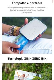 HP Sprocket Select Bianca  Stampante Fotografica