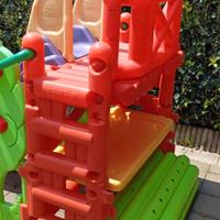 scivolo bimbo, casetta del bosco feber