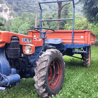 Motocoltivatore agricolo cassone ribaltabile