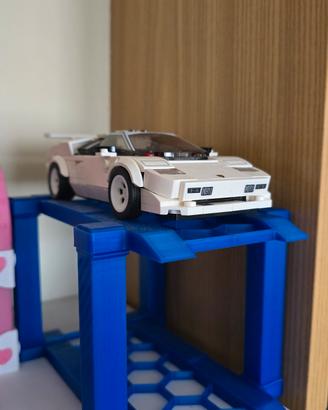 lego speed champions modificata con espositore