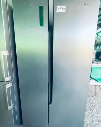 Hisense Frigorifero SBS Acciaio Inox display touch