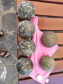 bocce regolari con pallino