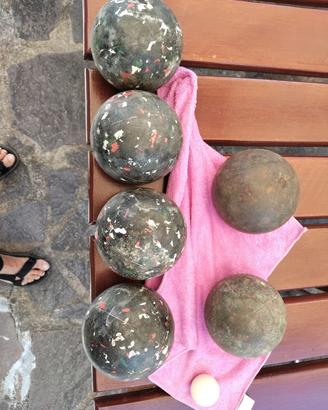 bocce regolari con pallino