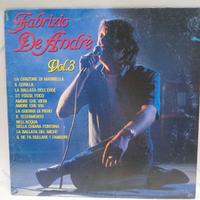 VINILE LP FABRIZIO DE ANDRE' VOLUME 3 - 1970