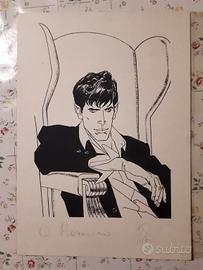 Stampa Dylan Dog autografata da Stano