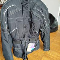 Giacca moto con protezioni