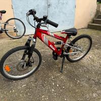 Bicicletta Mountain Bike MTB 20” 6-9 anni