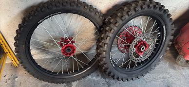 Coppia cerchi faba racing Honda crf cr