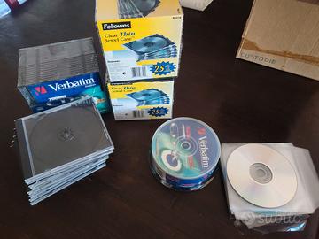 CD-R Verbatim e custodie