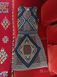 Vestito Missoni originale Safari multicolore tg 40