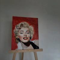 Ritratto iconico femminile – Opera originale 50×60