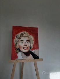 Ritratto iconico femminile – Opera originale 50×60