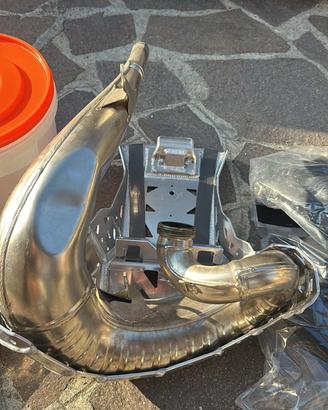 Protezione scarico P-Tech KTM EXC 250/300  20/23
