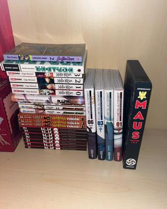 Lotto Manga sfusi - jujutsu kaisen, FMA deluxe ecc