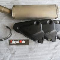 Ducati 1198 terminale destro e paracalore scarico