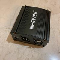 Alimentatore phantom 48V portatile