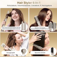Stylers Capelli 6 in 1 - Oro/Argento