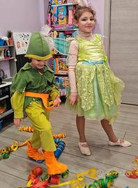 Vestito di carnevale trilli Disney 7 8 anni