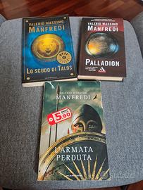 Tre libri di Valerio Massimo Manfredi 