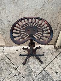 Sgabello Industriale Vintage