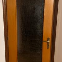6 porte legno con vetro
