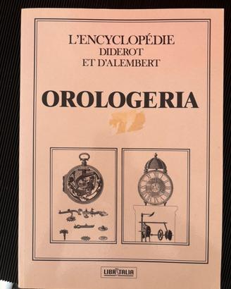 Orologeria enciclopedia Diderot