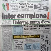 Lo Scudetto dei Record. 28 maggio 1989.