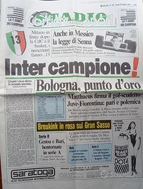 Lo Scudetto dei Record. 28 maggio 1989.