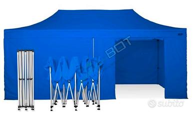 Gazebo Pieghevole 6x3 RAY BOT Blu Professionale co