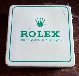 5 rari contenitori vintage pezzi ricambio Rolex