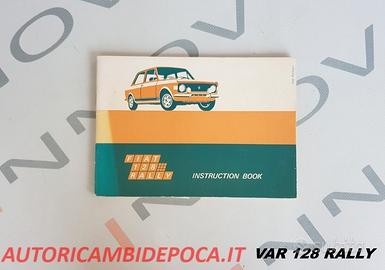 Libretto Uso e Manutenzione-Fiat 128 Rally
