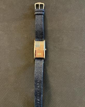 Orologio Fossil American Flag tank watch JR-8059