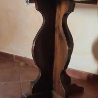 tavolo tondo in legno