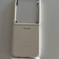 Cover silicone bianco Samsung Galaxy Z Flip5