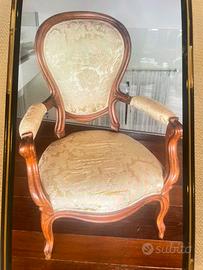 Poltrona con braccioli
