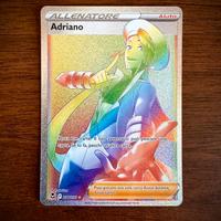 Carta Pokemon ADRIANO fuoriserie