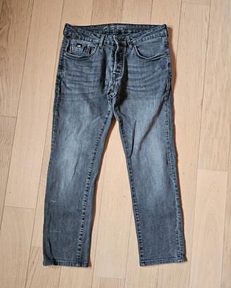 Jeans cropped Gas neri uomo (tg. 44)